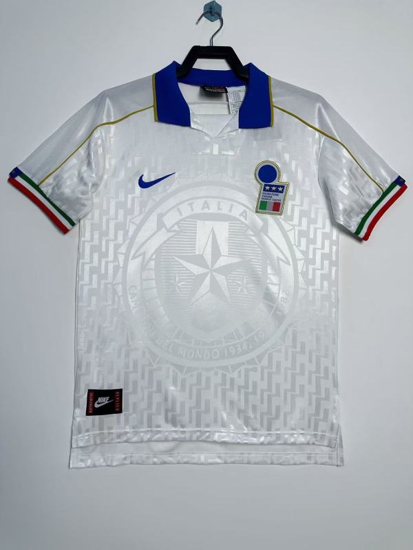 1995 Italy Away Adult Retro Soccer Jersey