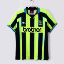 1998-1999 Man City Away Adult Retro Soccer Jersey