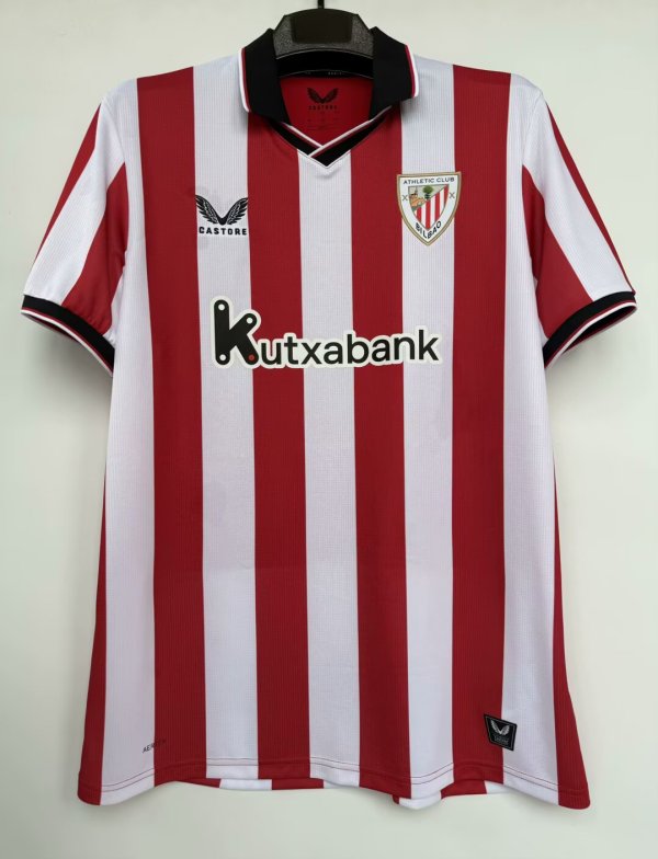 25/26 Athletic Bilbao Home Adult Soccer Jersey