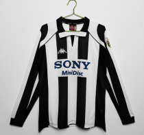 1997-1998 Juventus Home Adult Retro LS Soccer Jersey