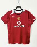 2005-2006 Man United Home Adult Retro Soccer Jersey