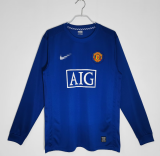 2008-2009 Man United Third Adult Retro LS Soccer Jersey