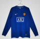 2008-2009 Man United Third Adult Retro LS Soccer Jersey