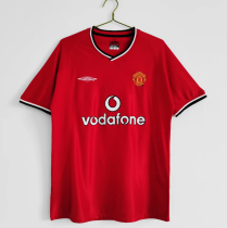 2000-2002 Man United Home Adult Retro Soccer Jersey