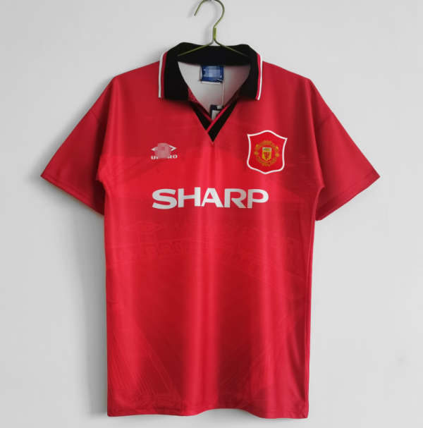 1994-1996 Man United Home Adult Retro Soccer Jersey