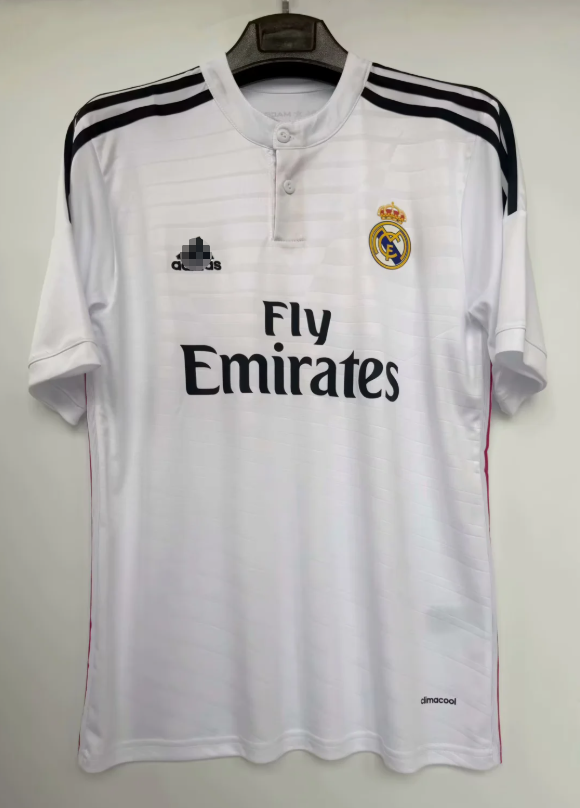 2014-2015 Real Madrid Home Adult Retro Soccer Jersey