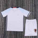 2016-2017 Japan Away Kids Retro Soccer Jersey+Shorts