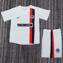 2002-2003 PSG Away Kids Retro Soccer Jersey+Shorts