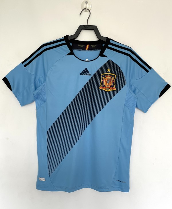 2012 Spain Away Adult Retro Soccer Jersey