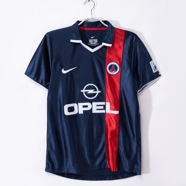 2001-2002 PSG Home Adult Retro Soccer Jersey