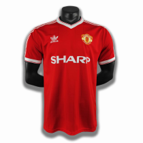 1984 Man United Home Adult Retro Soccer Jersey
