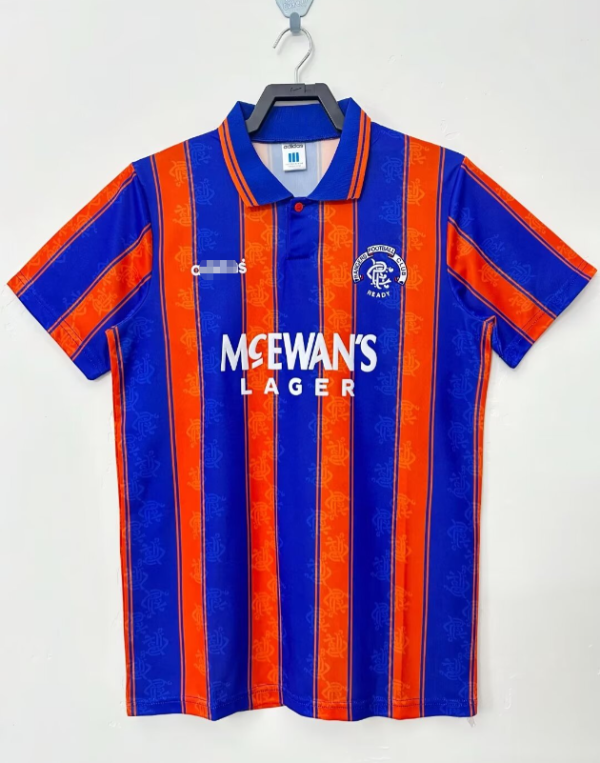 1993-1994 Rangers Away Adult Retro Soccer Jersey