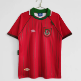1994-1996 Wales Home Adult Retro Soccer Jersey