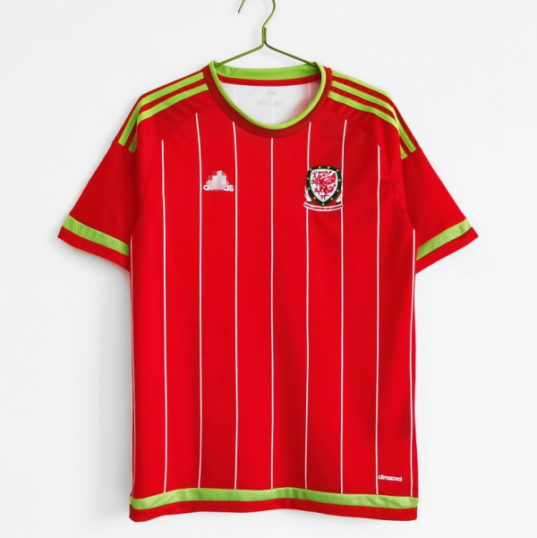 2015-2016 Wales Home Adult Retro Soccer Jersey