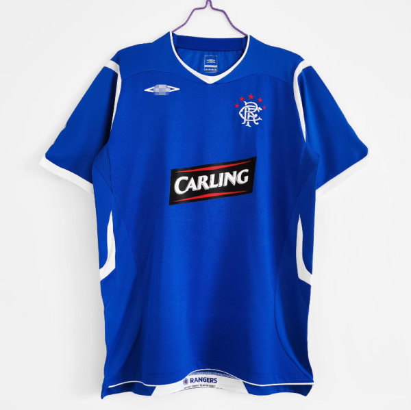 2008-2009 Rangers Home Adult Retro Soccer Jersey