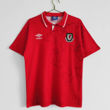 1992-1994 Wales Home Adult Retro Soccer Jersey