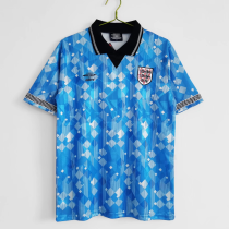 1990 England Third Adult Retro Soccer Jersey