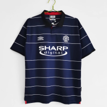 1999-2000 Man United Away Adult Retro Soccer Jersey