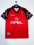 1997-1998 AC Milan Red Special Edition Adult Retro Soccer Jersey