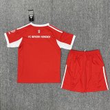 25/26 Bayern Munich Home Kids Soccer Jersey+Shorts