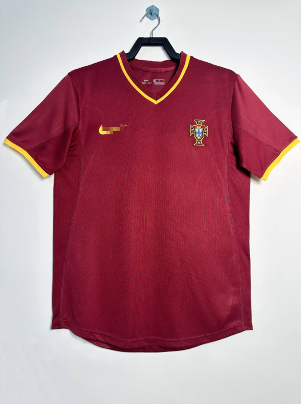 2000 Portugal Home Adult Retro Soccer Jersey