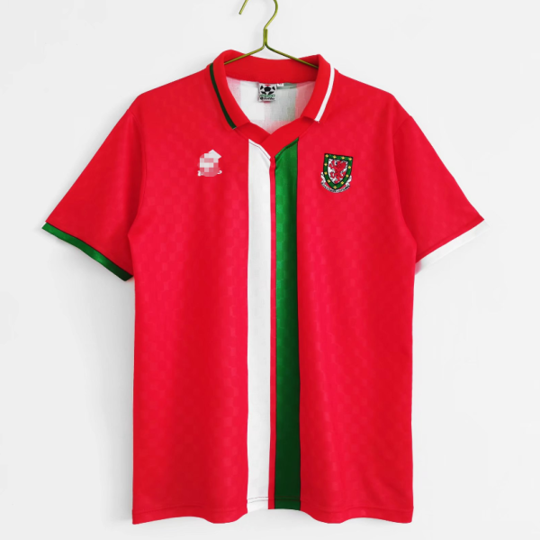 1996-1998 Wales Home Adult Retro Soccer Jersey