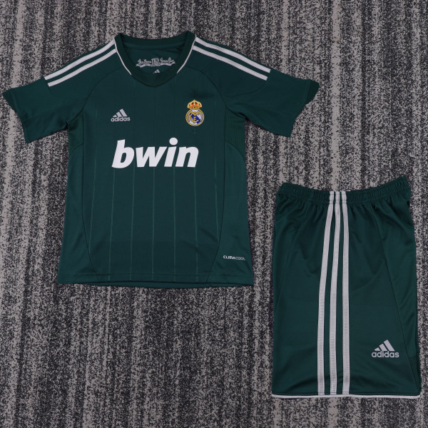 2012-2013 Real Madrid Third Kids Retro Soccer Jersey+Shorts