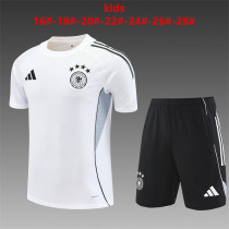 25/26 Germany Kids Training Jersey+Shorts Suit