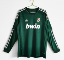 2012-2013 Real Madrid Third Adult Retro LS Soccer Jersey