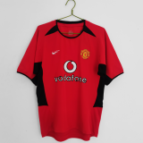 2002-2004 Man United Home Adult Retro Soccer Jersey
