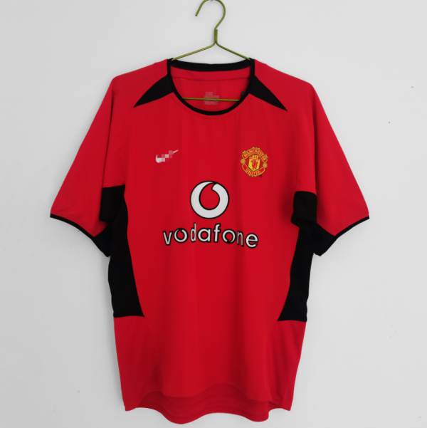 2002-2004 Man United Home Adult Retro Soccer Jersey