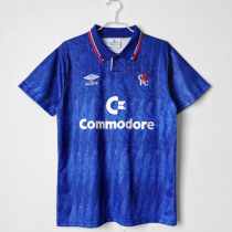 1989-1991 Chelsea Home Adult Retro Soccer Jersey