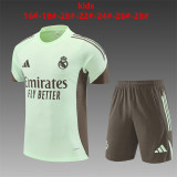 25/26 Real Madrid Kids Training Jersey+Shorts Suit