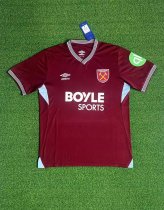 25/26 West Ham United Home Adult Soccer Jersey