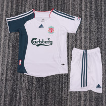 2006-2008 Liverpool Away Kids Retro Soccer Jersey+Shorts