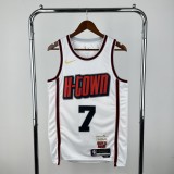 2025 Houston Rockets  DURANT #7 Adult NBA Jersey