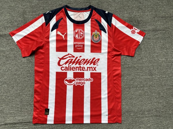 25/26 Chivas Home Adult Soccer Jersey