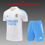 25/26 Real Madrid Kids Training Jersey+Shorts Suit