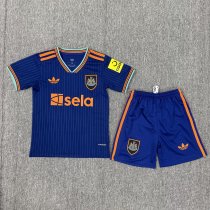 25/26 Newcastle Third Kids Soccer Jersey+Shorts