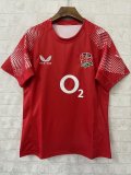 2025 England Red Adult Rugby Jersey