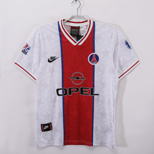 1995-1996 PSG Away Adult Retro Soccer Jersey