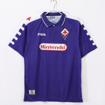 1998 ACF Fiorentina Home Adult Retro Soccer Jersey