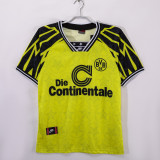 1994-1995 Borussia Dortmund Home Adult Retro Soccer Jersey