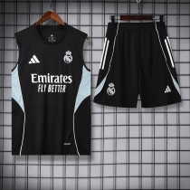 25/26 Real Madrid Adult Sleeveless Jersey+Shorts Suit