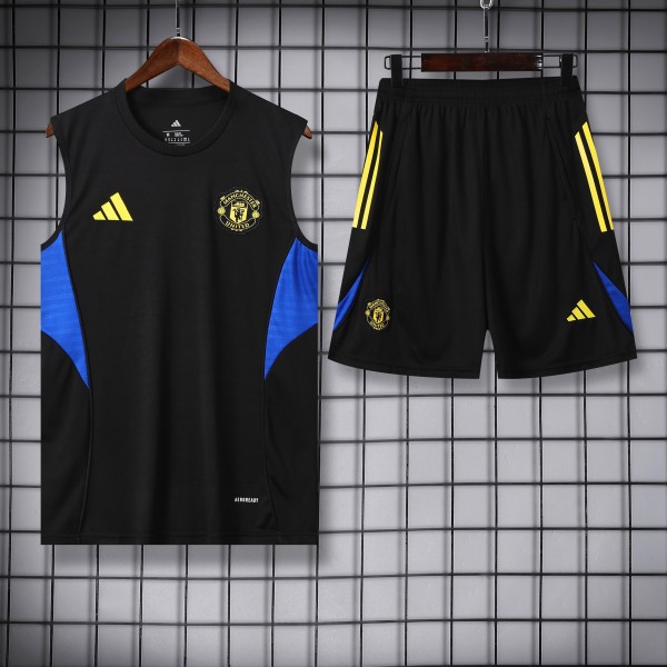 25/26 Man United Adult Sleeveless Jersey+Shorts Suit