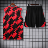 25/26 Man United Adult Sleeveless Jersey+Shorts Suit
