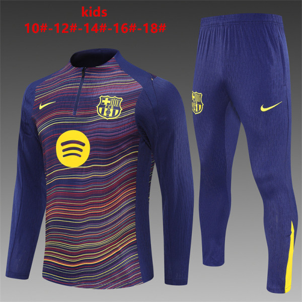 25/26 Barcelona Kids Training Tracksuit