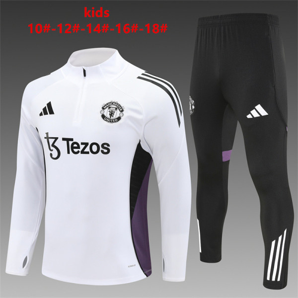 25/26 Man United Kids Training Tracksuit