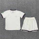 25/26 West Ham United Away Kids Soccer Jersey+Shorts