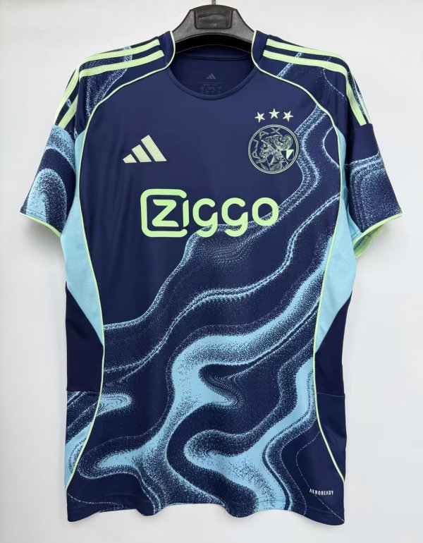 25/26 Ajax Away Adult Soccer Jersey